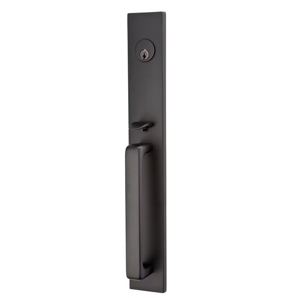 Flat Black, Handleset, 4819HLOUS19RH, Emtek, Mfr#: 4819HLOUS19RH